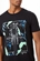 T-SHIRT MASCULINA M/C GOLA CARECA