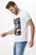 T-SHIRT MASCULINA M/C GOLA CARECA