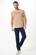 T-SHIRT MASCULINA M/C GOLA CARECA