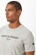T-SHIRT MASCULINA M/C GOLA CARECA