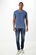 T-SHIRT MASCULINA M/C GOLA CARECA
