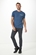 T-SHIRT MASCULINA M/C GOLA CARECA