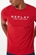 T-SHIRT MASCULINA M/C GOLA CARECA