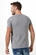 T-SHIRT MASCULINA M/C GOLA CARECA