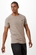 T-SHIRT MASCULINA M/C GOLA CARECA