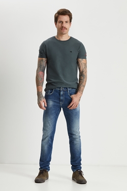 CALÇA JEANS MASCULINA ANBASS SKINNY