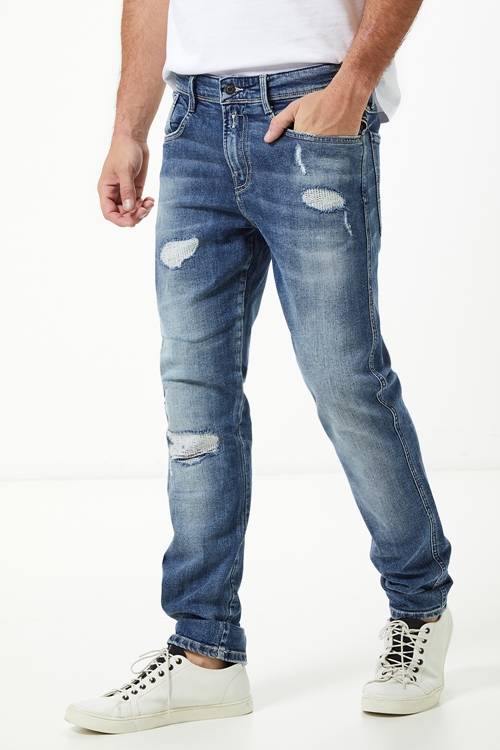 CALÇAJEANS MASCULINA ANBASS SKINNY