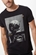 T-SHIRT MASCULINA M/C GOLA CARECA