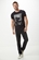 T-SHIRT MASCULINA M/C GOLA CARECA