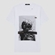 T-SHIRT MASCULINA M/C GOLA CARECA