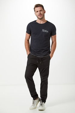 CALÇA CHINO SARJA COM ELÁSTICO