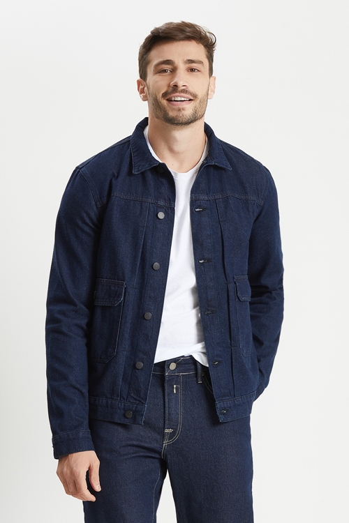 JAQUETA TRUCKER BLACK JEANS