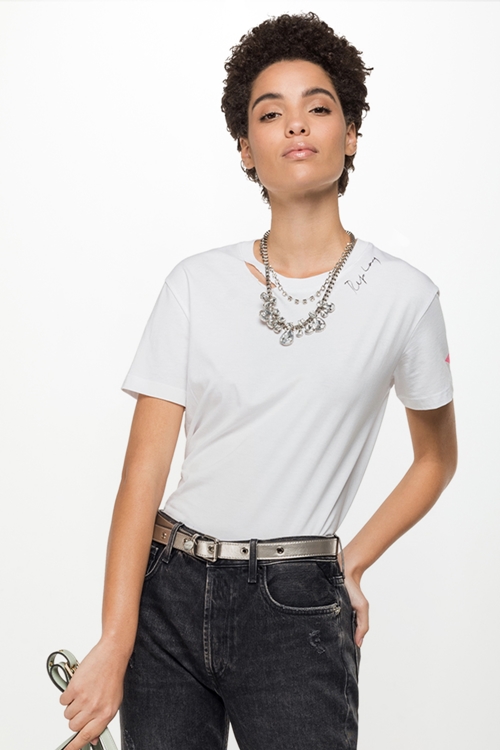 TSHIRT FEMININA REPLAY M/C