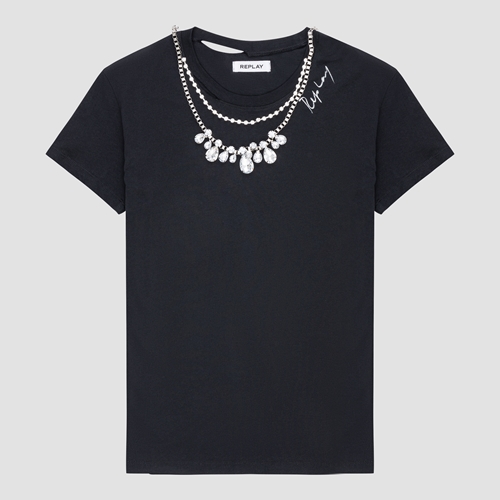 TSHIRT FEMININA REPLAY M/C