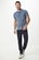 POLO MASCULINA M/C MARMORIZADA