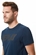 T-SHIRT MASCULINA GOLA CARECA