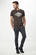 T-SHIRT MASCULINA GOLA CARECA