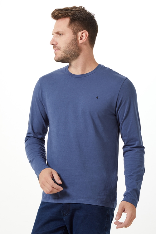 T-SHIRT MASCULINA MANGA LONGA