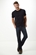 T-SHIRT MASCULINA GOLA CARECA