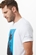 T-SHIRT MASCULINA GOLA CARECA