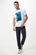 T-SHIRT MASCULINA GOLA CARECA