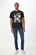 T-SHIRT MASCULINA GOLA CARECA