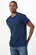 T-SHIRT MASCULINA GOLA CARECA