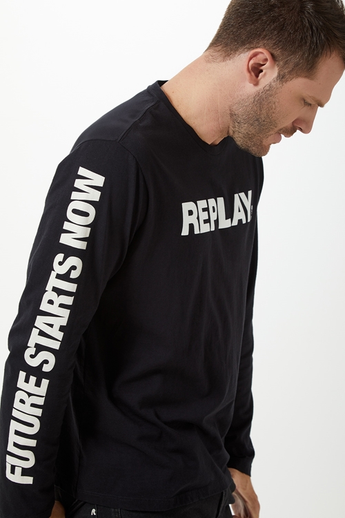 T-SHIRT MASCULINA MANGA LONGA